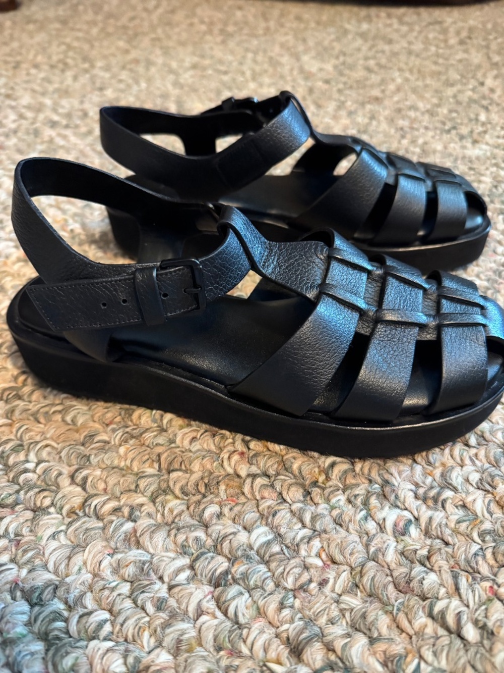 NEW Dune London Loch Fisherman Sandal size 37
